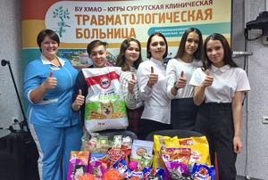 Сотрудники Травмбольницы и ученики школы № 22 поддержали День благотворительности #Щедрый вторник