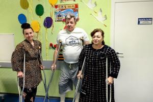 В Сургутскую травмбольницу доставлена очередная группа мирных жителей ДНР, нуждающихся в высокотехнологичной медицинской помощи