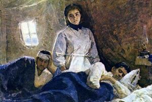 Медсестры Травмбольницы Сургута посетили онлайн-выставку «Дорога Победы» в Художественном музее Ханты-Мансийска