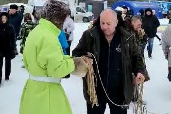 На оленях утром ранним. Наши сотрудники побывали на национальном празднике народов ханты и манси в д. Русскинская