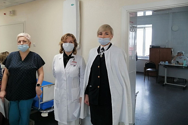 Пациенты Сургутской травмбольницы проголосовали на Выборах Президента РФ в условиях стационара