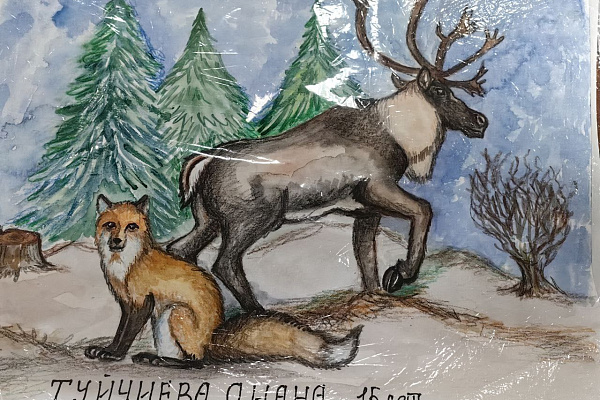 Каким видят родной край дети медиков? К юбилею Югры в травмбольнице провели творческий конкурс