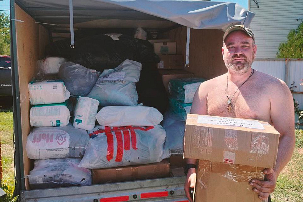 Бойцы-штурмовики прислали видео-благодарность коллективу травмбольницы за медикаменты и другую гуманитарную помощь