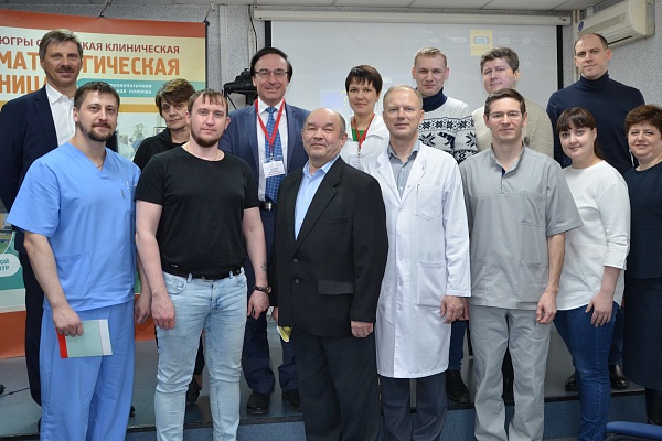 В Травмбольнице проходит образовательный курс «Детская нейрохирургия» под руководством специалистов Национального медицинского центра нейрохирургии им. Н. Н. Бурденко 