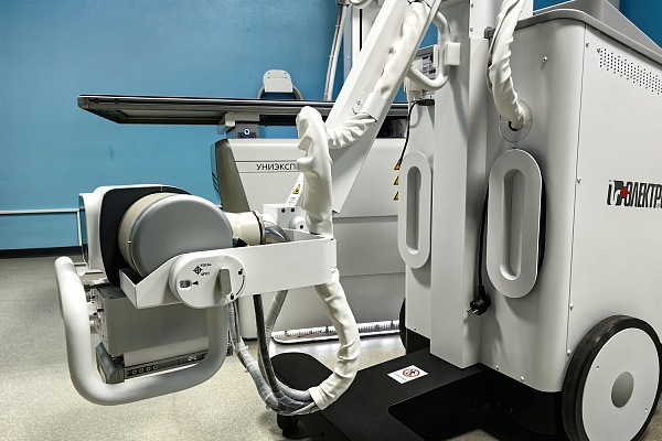 Без лишних транспортировок и беспокойства пациента. Больница получила новое рентген-оборудование для исследований в условиях палаты