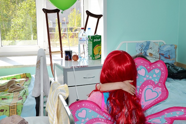 Для маленьких пациентов Травмбольницы прошел праздник улыбок!