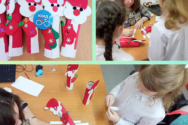 С подарками для настроения и безопасности пришли к пациентам травмбольницы дети из отрядов ЮИД