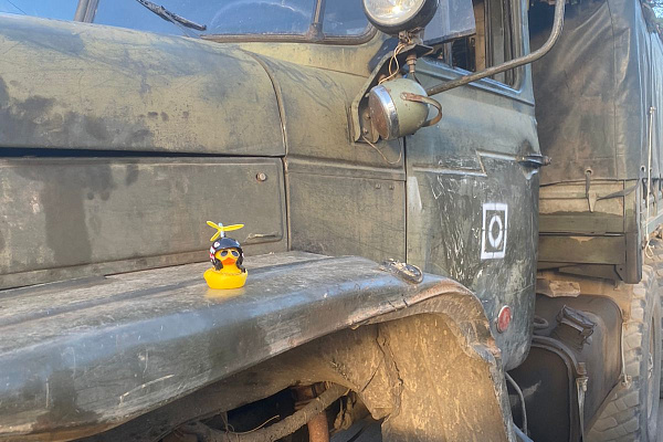 Бойцы-штурмовики прислали видео-благодарность коллективу травмбольницы за медикаменты и другую гуманитарную помощь