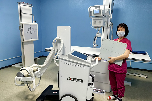 Без лишних транспортировок и беспокойства пациента. Больница получила новое рентген-оборудование для исследований в условиях палаты