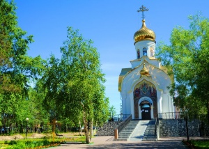 В Храме Святого Луки, который находится на территории Травмбольницы Сургута, проходит акция «Подари книгу детям»