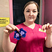 Юные десантники и автоинспекторы поздравили с Новым годом пациентов и персонал Сургутской травмбольницы